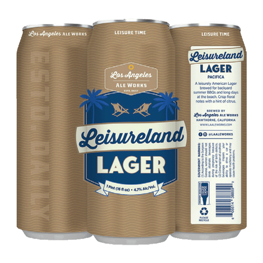 Los Angeles Ale Works Leisureland Lager (473ml) / レジャーランド