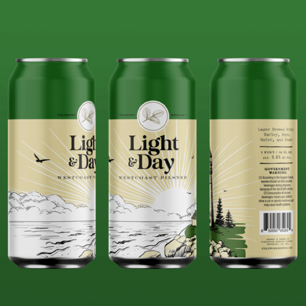 Fieldwork Light & Day Westcoast Lager (473ml) / ライト＆デイ