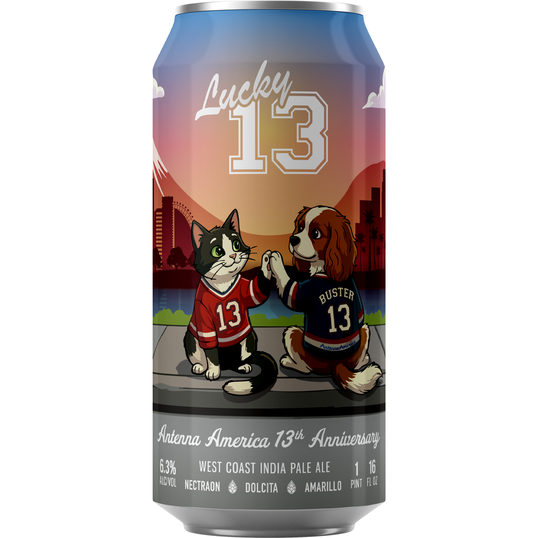 Los Angeles Ale Works Lucky 13 (アンテナアメリカ13周年コラボ) (473ml) / ラッキー13【2/12出荷】
