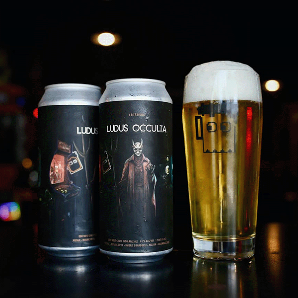 8 bit Brewing Ludus Occulta (Brujosコラボ) (473ml) / ルーダス オカルタ