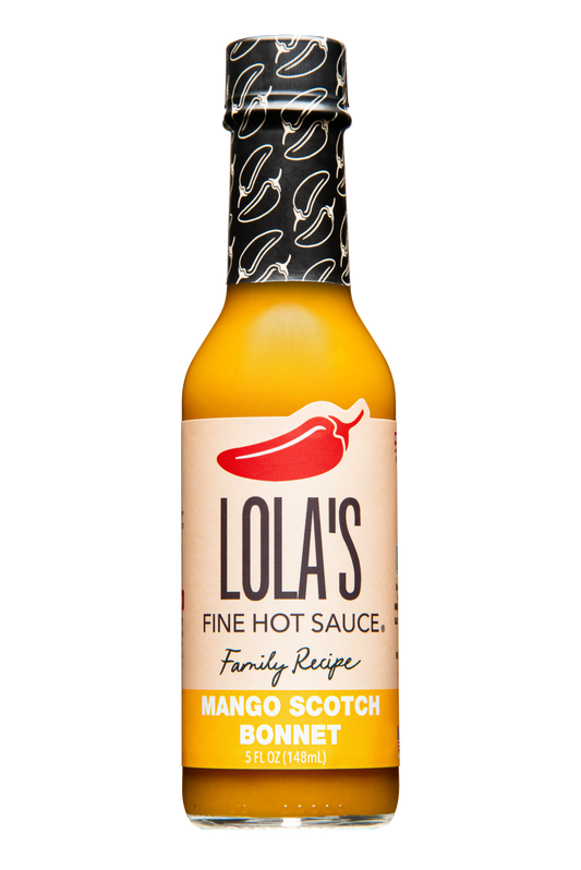 Lola's Hot Sauce Mango Ginger Scotch Bonnet