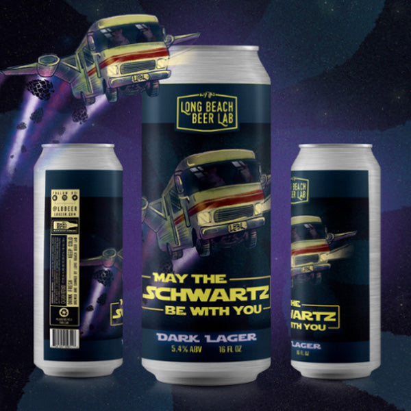 Long Beach Beer Lab May the Schwartz Be With You (473ml) / メイザ シュバルツ ビー ウィズユー