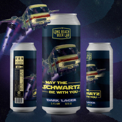 Long Beach Beer Lab May the Schwartz Be With You (473ml) / メイザ シュバルツ ビー ウィズユー