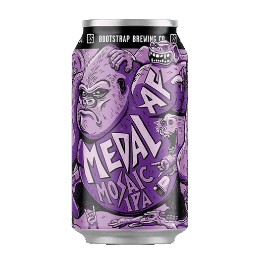 Bootstrap Brewing Company Medal AF Mosaic IPA (355ml) / メダル・エーエフ【11/20出荷】