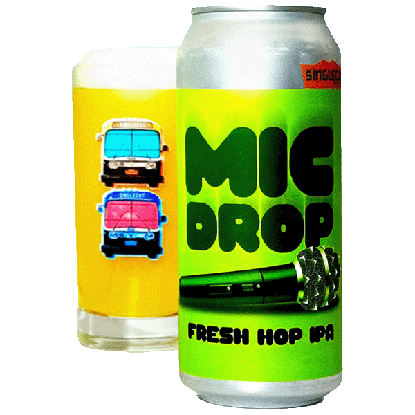 SingleCut Beersmiths Mic Drop Fresh Hop IPA (473ml) / マイク ドロップ フレッシュホップIPA【1/8出荷】
