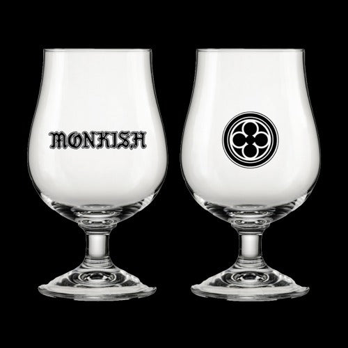Monkish Logo Luttich Glassware