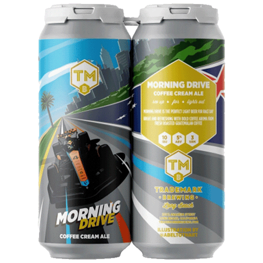 Trademark Brewing Morning Drive Coffee Cream Ale (473ml) / モーニングドライブ コーヒークリームエール