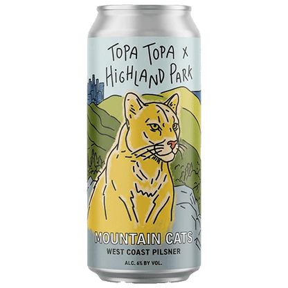 Topa Topa Mountain Cats WC Pils (HighlandParkコラボ) (473ml) / マウンテン キャッツ【8/6出荷】