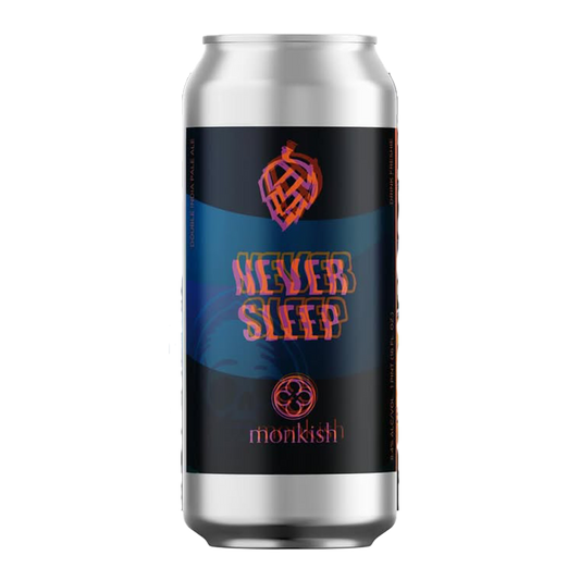 Monkish Never Sleep Hazy DIPA (473ml) / ネバー スリープ【5/16出荷】