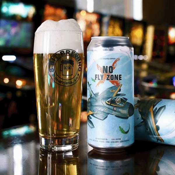 8 bit Brewing No Fly Zone DDH WC IPA  (473ml) / ノー フライゾーン【11/5出荷】