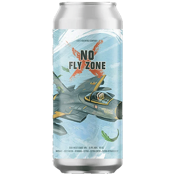 8 bit Brewing No Fly Zone DDH WC IPA  (473ml) / ノー フライゾーン【11/5出荷】