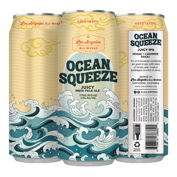 Los Angeles Ale Works Ocean Squeeze Juicy IPA (473ml) / オーシャン スクイーズ