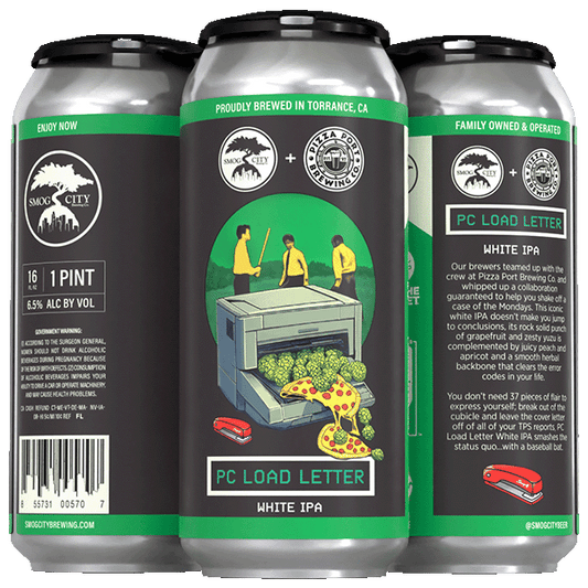 Smog City PC Load Letter White IPA (473ml) / ピーシー ロード レター