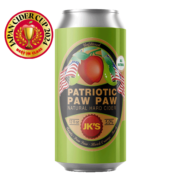 JK'S Farmhouse Ciders JK'S Patriotic Paw Paw (473ml) / ジェイケーズ パトリオティック パウパウ