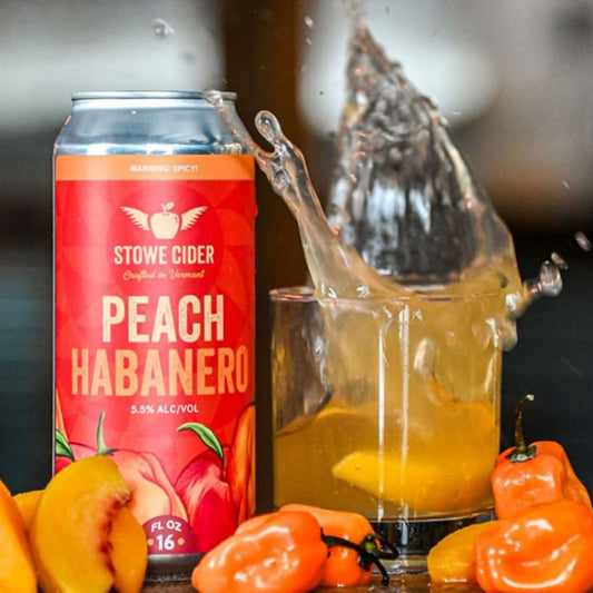 Stowe Cider Peach Habanero (473ml) / ピーチハバネロ