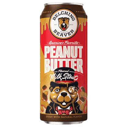 Belching Beaver Peanut Butter Milk Stout (473ml) / ピーナッツ バター ミルク スタウト【5/28出荷】