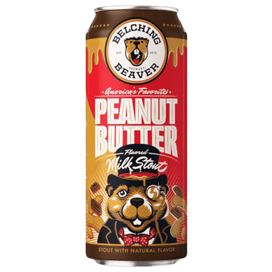 Belching Beaver Peanut Butter Milk Stout (473ml) / ピーナッツ バター ミルク スタウト【5/28出荷】