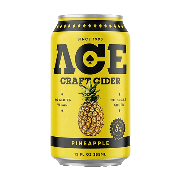 Ace Cider Ace Pineapple (355ml) / エース パイナップル【10/22出荷】