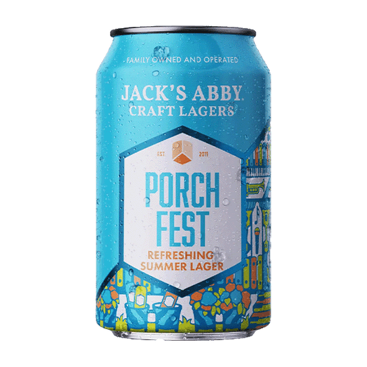 Jack's Abby Porch Fest Summer Lager (355ml) / ポーチ フェスト【7/30出荷】