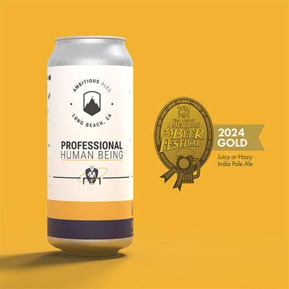 Ambitious Ales Professional Human Being Hazy IPA (473ml) / プロフェッショナル ヒューマン ビイング