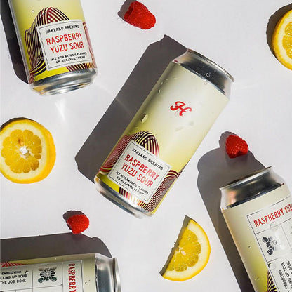 Harland Raspberry Yuzu Sour (473ml) / ラズベリー ユズサワー