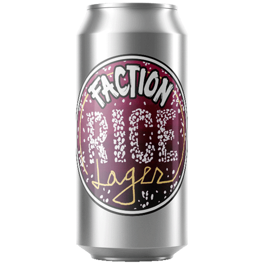 Faction Brewing Rice Lager (473ml) / ライスラガー【5/16出荷】