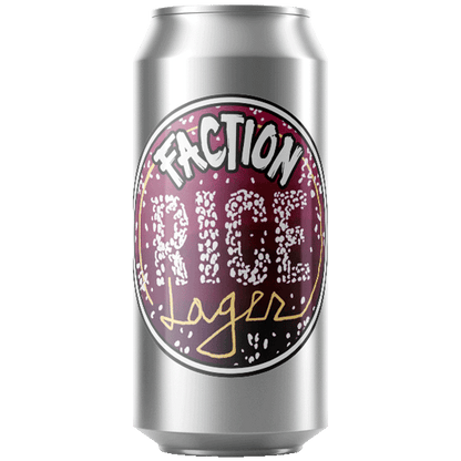 Faction Brewing Rice Lager (473ml) / ライスラガー