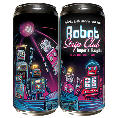 Paperback Robot Strip Club Hazy TIPA (473ml) / ロボット ストリップクラブ