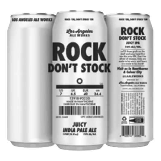 Los Angeles Ale Works Rock Don't Stock Juicy IPA (473ml) / ロック ドント ストック