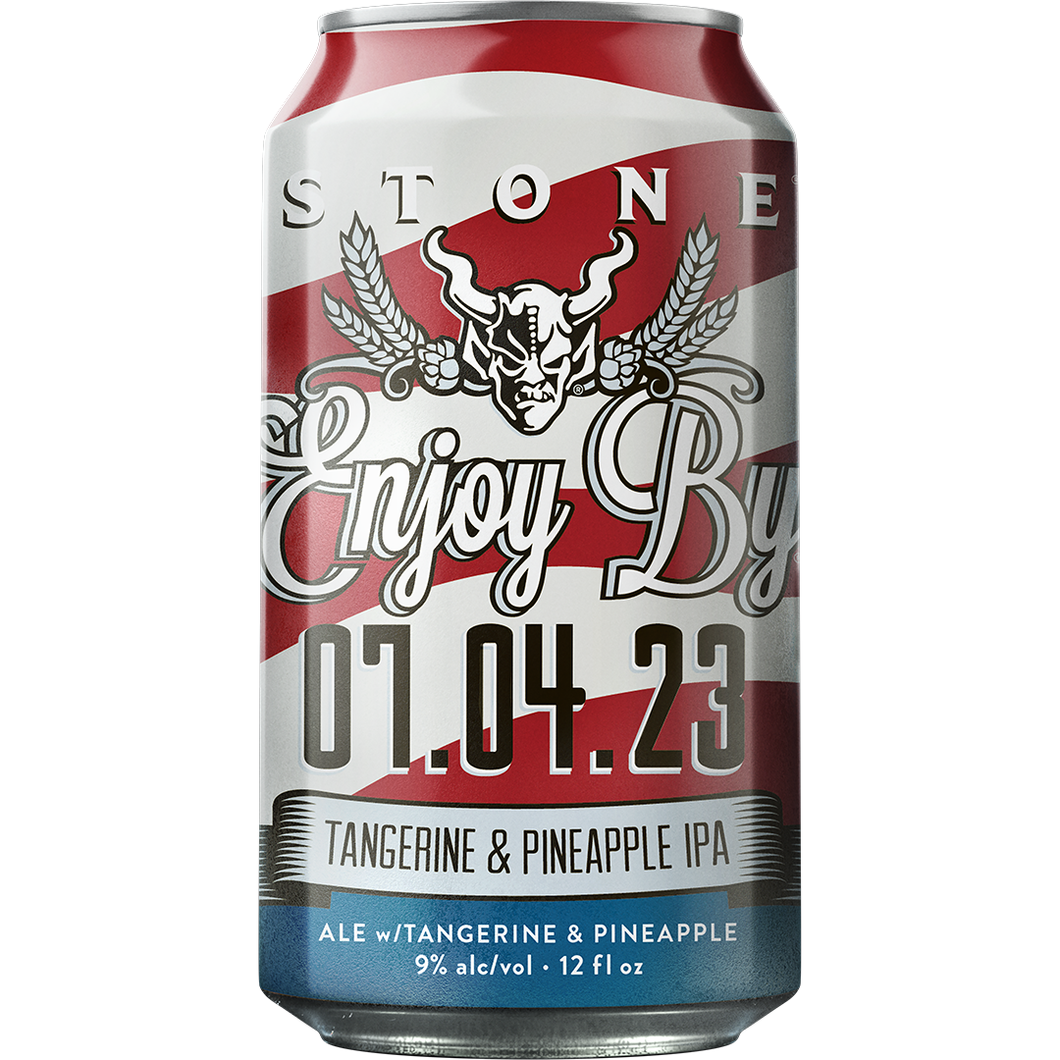 Stone Enjoy By 07.04.23 IPA Tangerine & Pineapple IPA (355ml) / ストーン エンジョイバイ 07.04.23 タンジェリン&パイナップル IPA