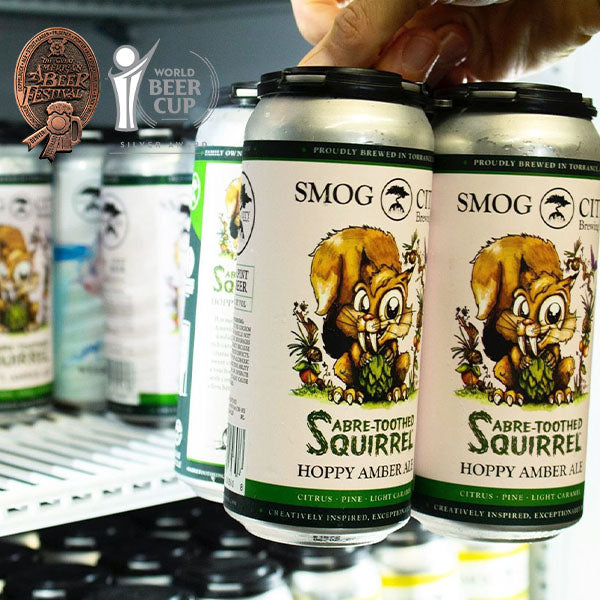 Smog City Sabre-Toothed Squirrel (473ml) / セイバートゥースド スクオロル【5/9出荷】