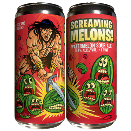 Paperback Screaming Melons (473ml) / スクリーミング　メロンズ