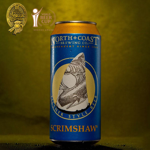 North Coast Scrimshaw Pilsner Style Beer (473ml) / スクリムショー