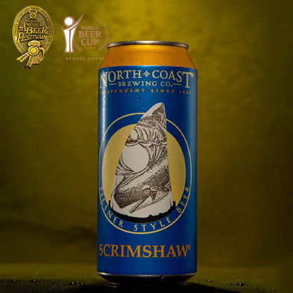 North Coast Scrimshaw Pilsner Style Beer (473ml) / スクリムショー