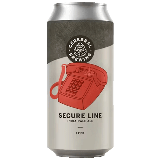 Cerebral Brewing Secure Line Hazy IPA (473ml) / セキュア ライン【4/16出荷】