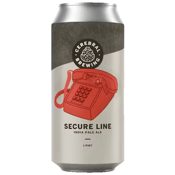 Cerebral Brewing Secure Line Hazy IPA (473ml) / セキュア ライン【4/16出荷】