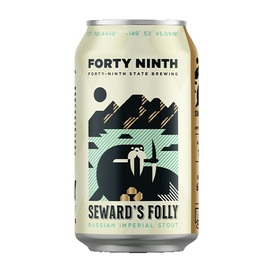 49th State Brewing Seward's Folly Russian Imperial Stout  (355ml) / スワード フォリー【11/5出荷】