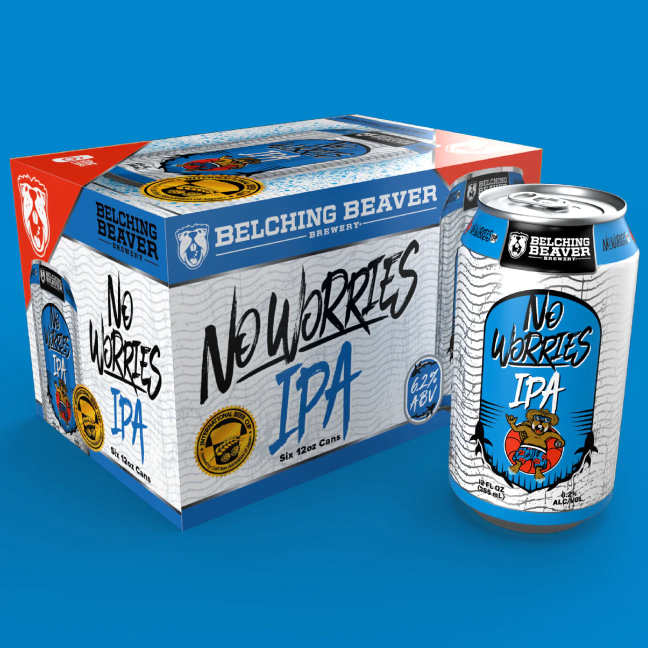 Belching Beaver No Worries IPA (355ml) / ノー ウォリーズ アイピーエー