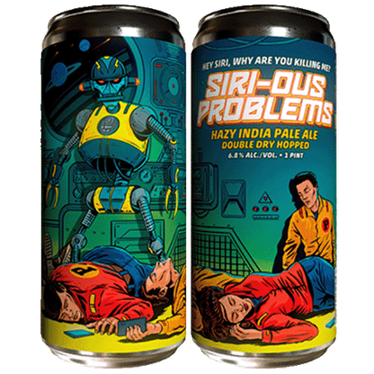 Paperback Siri-ous Problems Hazy IPA (473ml) / シリアス プロブレム