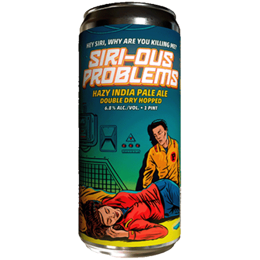 Paperback Siri-ous Problems Hazy IPA (473ml) / シリアス プロブレム