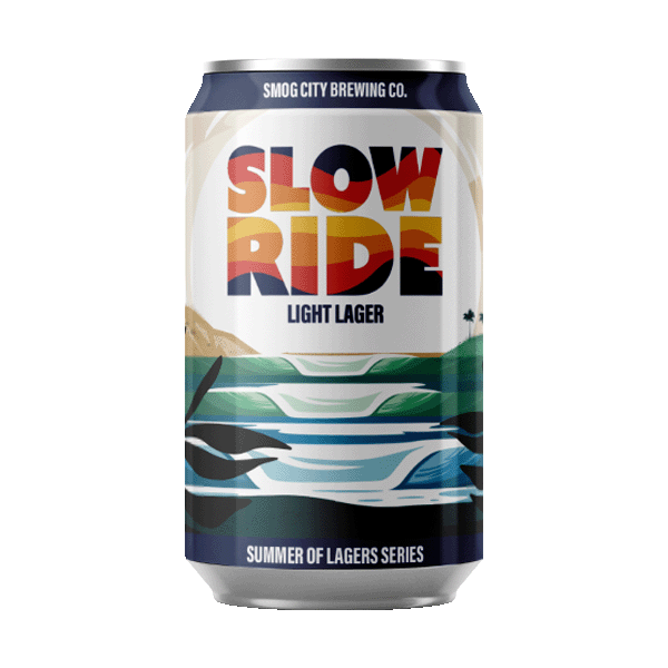 Smog City Slow Ride Light Lager (355ml) / スローライド【10/15出荷】