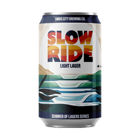 Smog City Slow Ride Light Lager (355ml) / スローライド【10/15出荷】