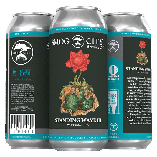 Smog City Standing Wave 3 WC IPA (473ml) / スタンディング ウェイブ