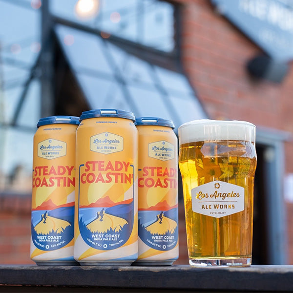 Los Angeles Ale Works Steady Coastin' WC IPA (473ml) / ステディー コースティン【9/26出荷】