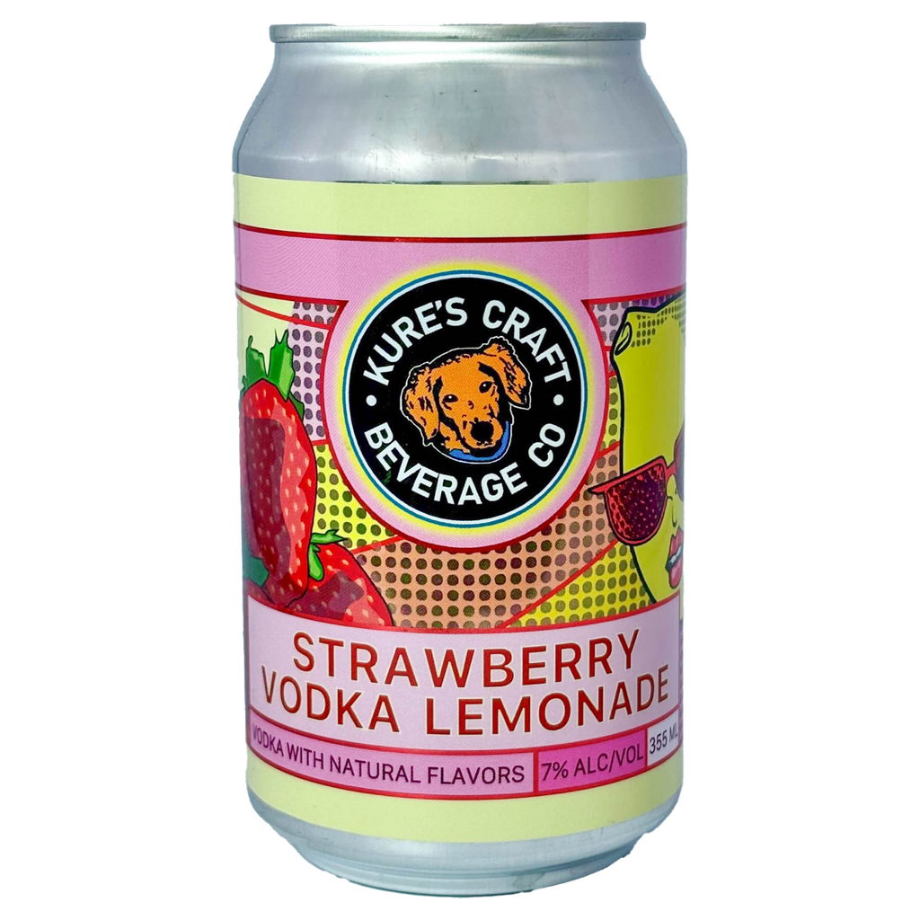 Kure's Craft Beverage Strawberry Vodka Lemonade (355ml) / ストロベリー ウォッカ レモネード【8/27出荷】