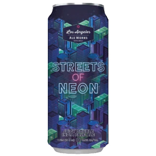 Los Angeles Ale Works Streets of Neon Hazy DIPA (473ml) / ストリートオブ ネオン