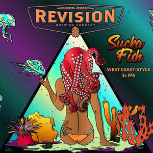 Revision Sucka Fish 3x IPA (473ml) / サッカ フィッシュ トリプル アイピーエー