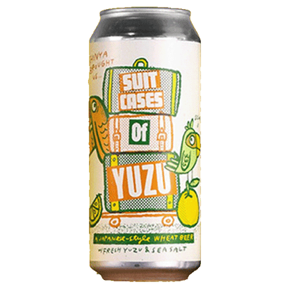 Green Cheek Suitcases Of Yuzu Gose (横浜ベイコラボ) (473ml) / スーツケース オブ ユズ【1/29出荷】