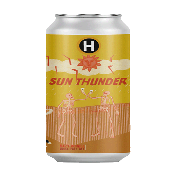 Hinterland Sun Thunder Double Hazy IPA (355ml) / サン・サンダー・ダブル・ヘイジー・アイピーエー