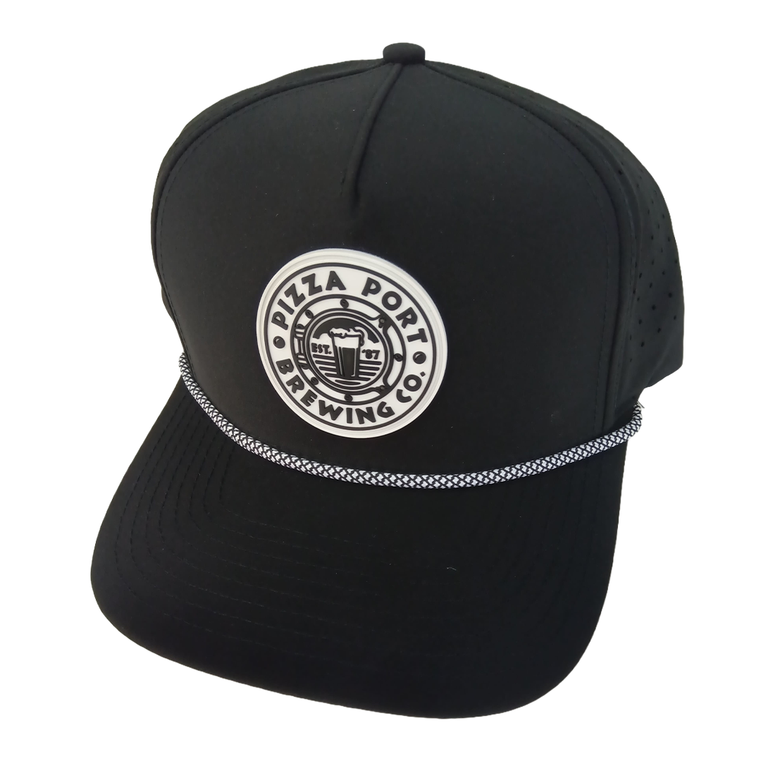 Pizza Port  /  Surf Check Hat Black